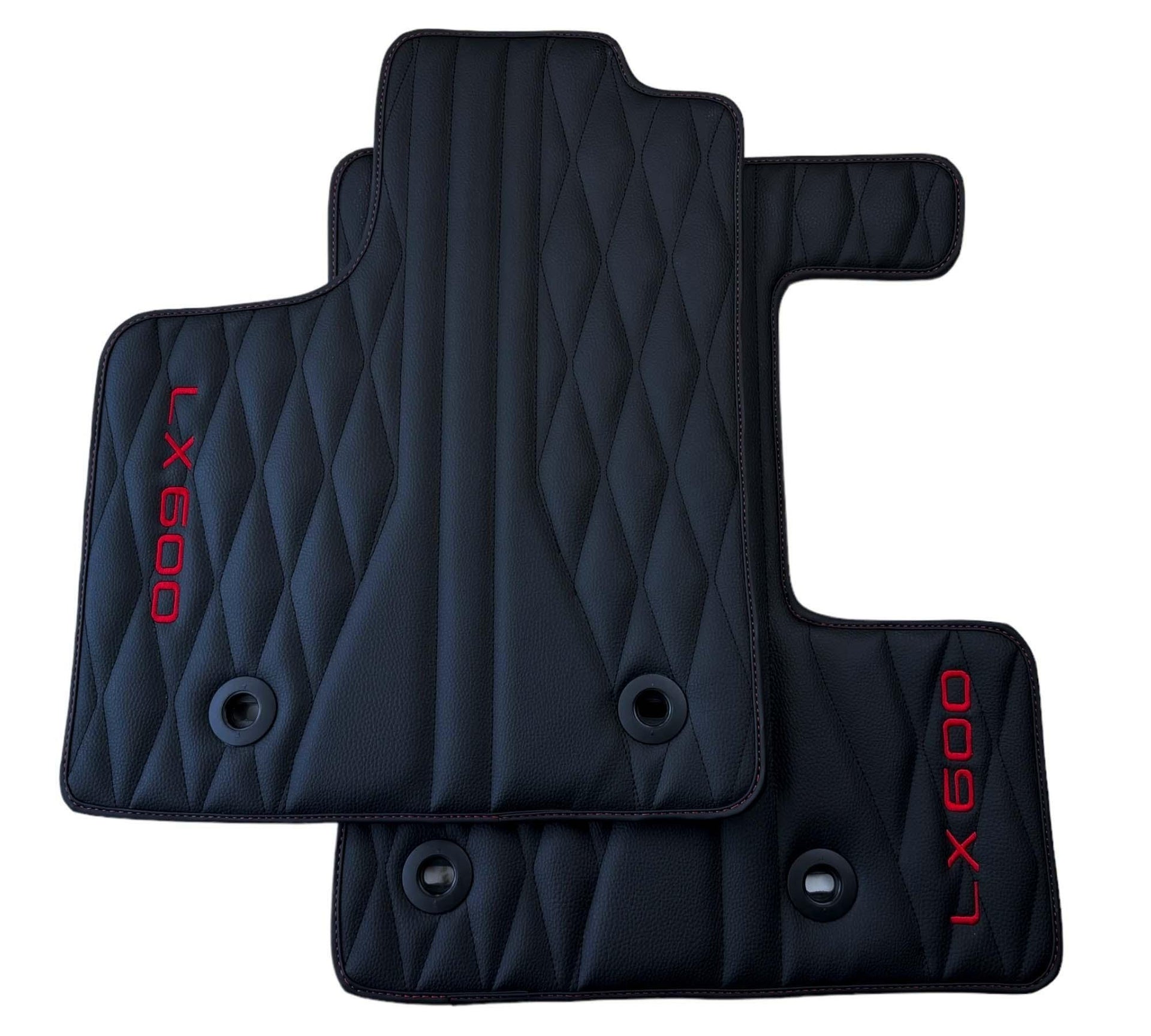 Leather Floor Mats For Lexus LX 600 (2022-2024) - AutoWin