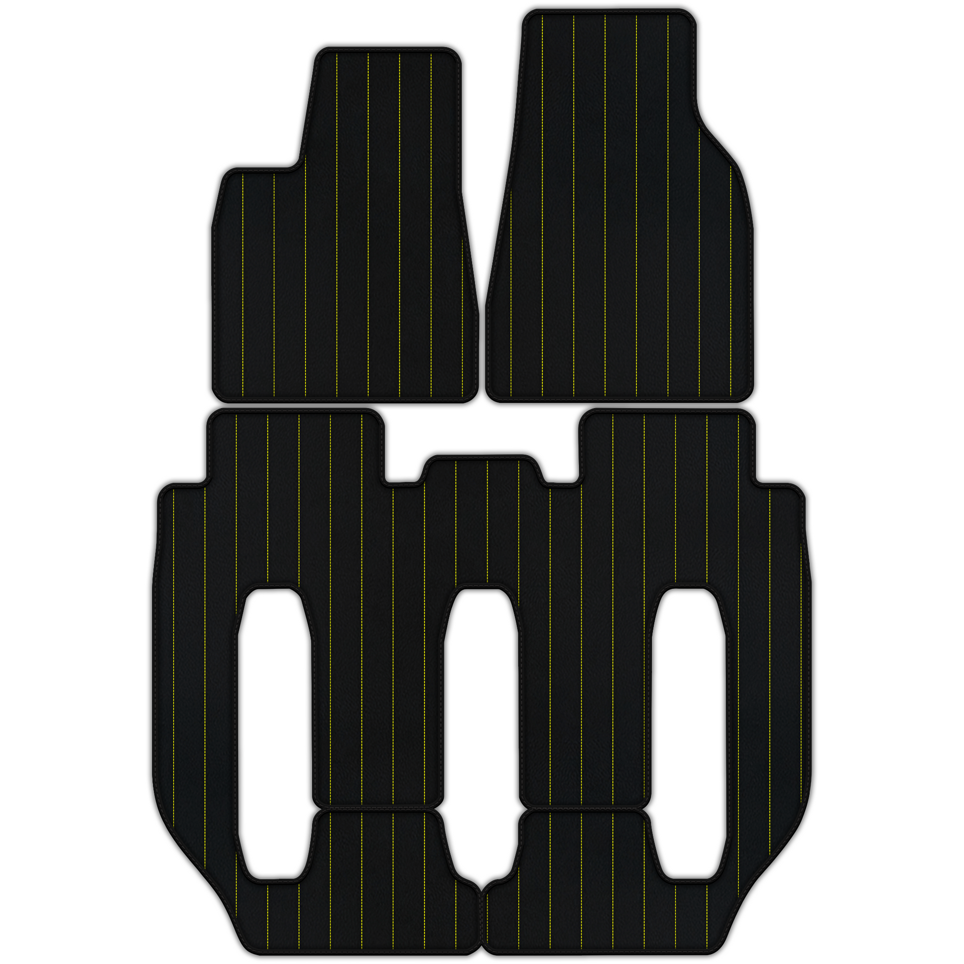 Custom Leather Floor Mats for Tesla Model X (2016-2017)