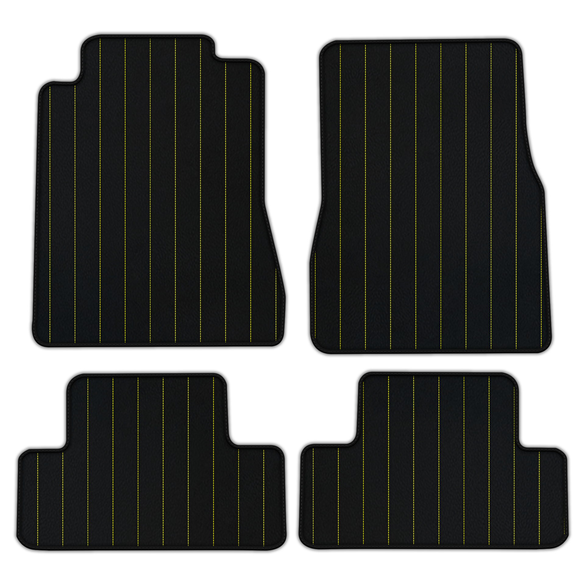 Customizable Leather Floor Mats for Ford Mustang V FL (2011-2014)