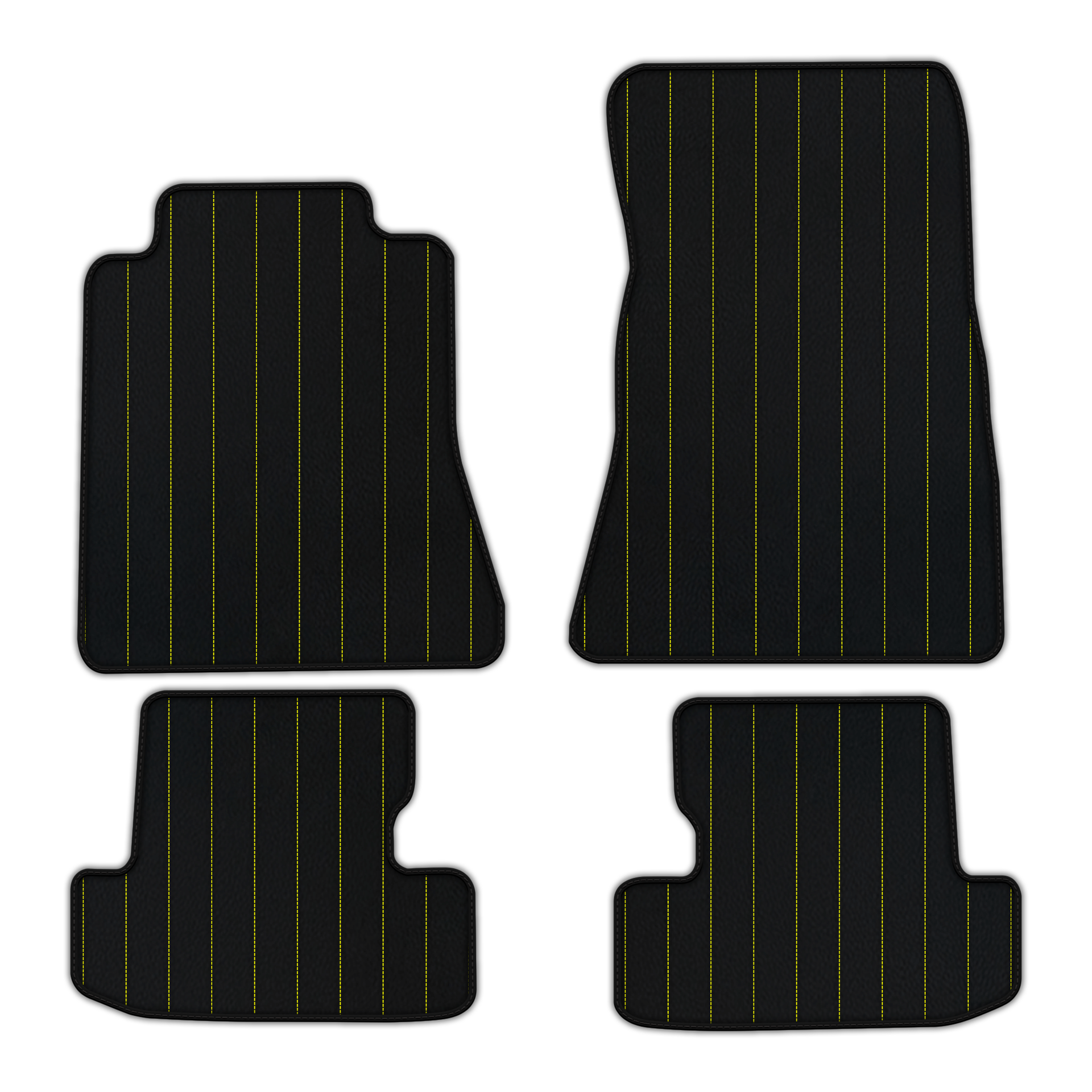 Customizable Leather Floor Mats for Ford Mustang VI (2015-2023)