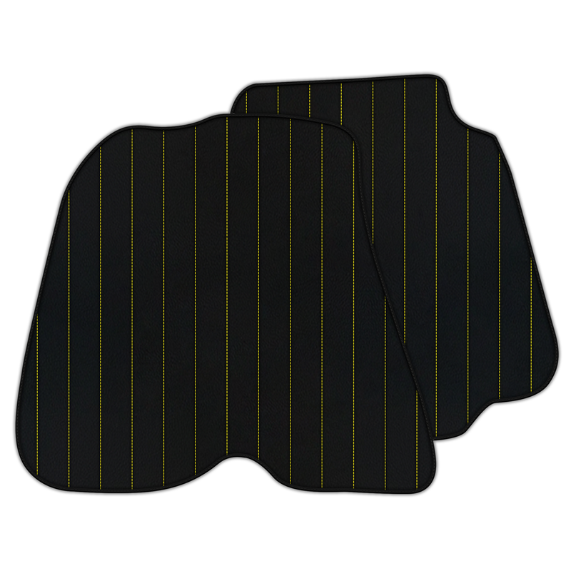 Tapis de voiture en cuir personnalisables avec motif de lignes pour Ferrari F12 Berlinetta (2012-2022)