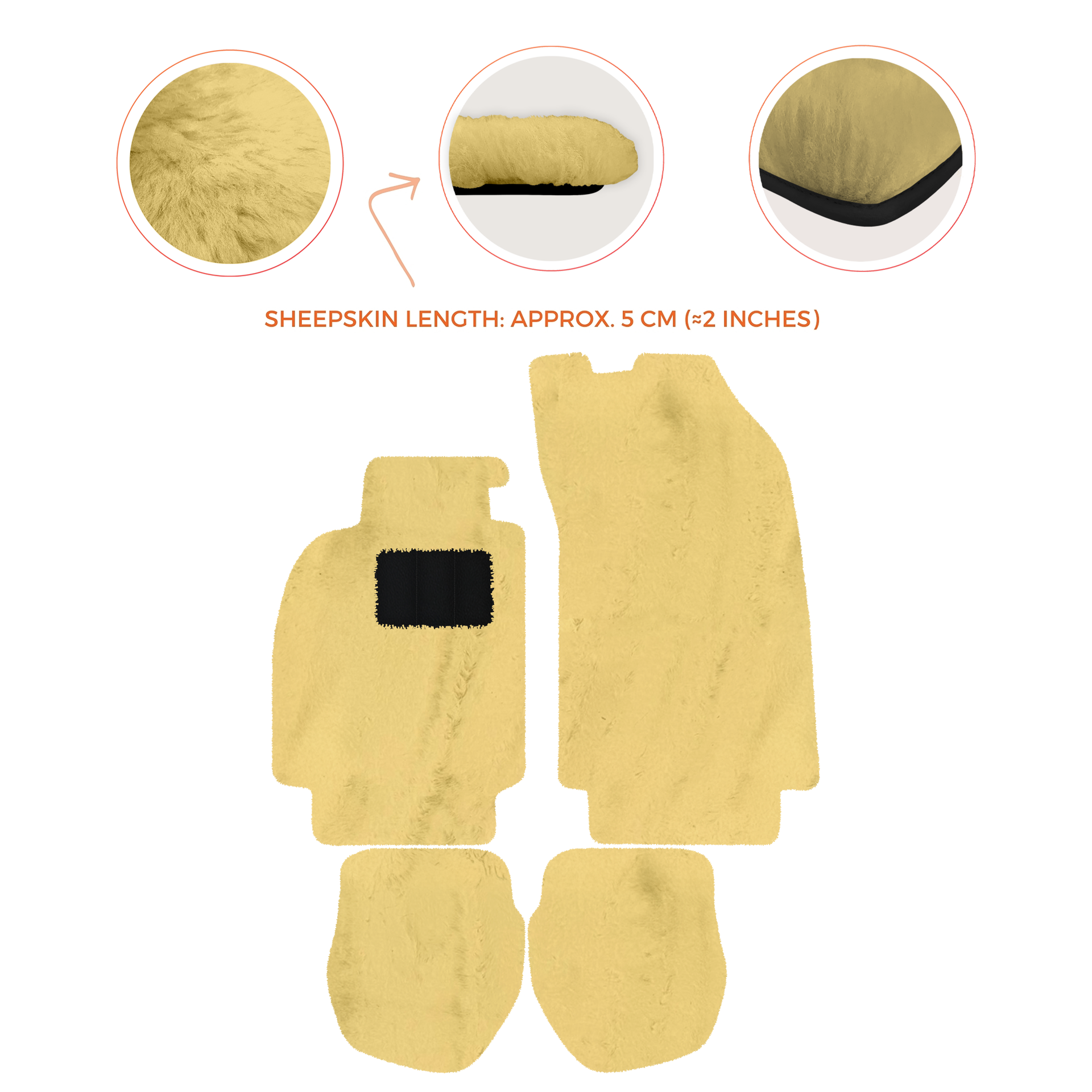 Tapis de voiture noirs pour Porsche 964 (1989-1994) avec carbone | ER56 Performance - AutoWin