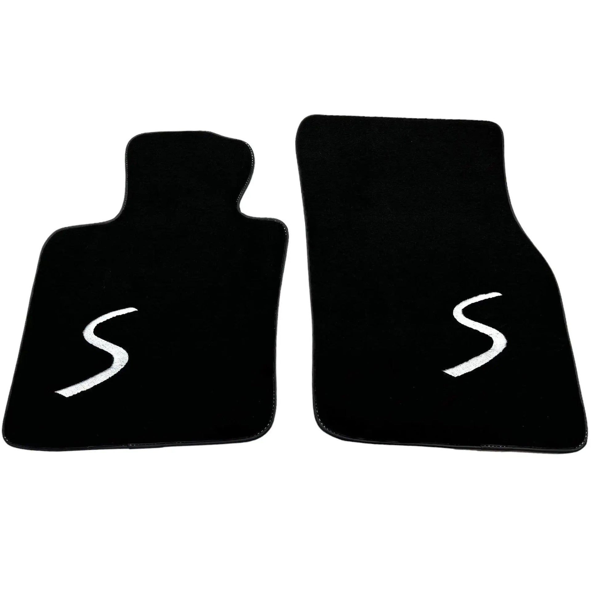 Black Floor Mats for Mini Cooper/One R50 (2001-2007) - AutoWin
