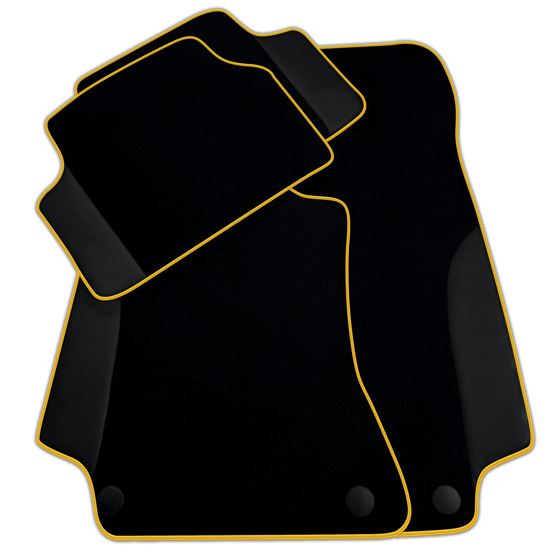 Customizable Black Floor Mats For Mercedes Benz C-Class W206 Sedan (2021-2023) Hybrid | Various Trim Colors