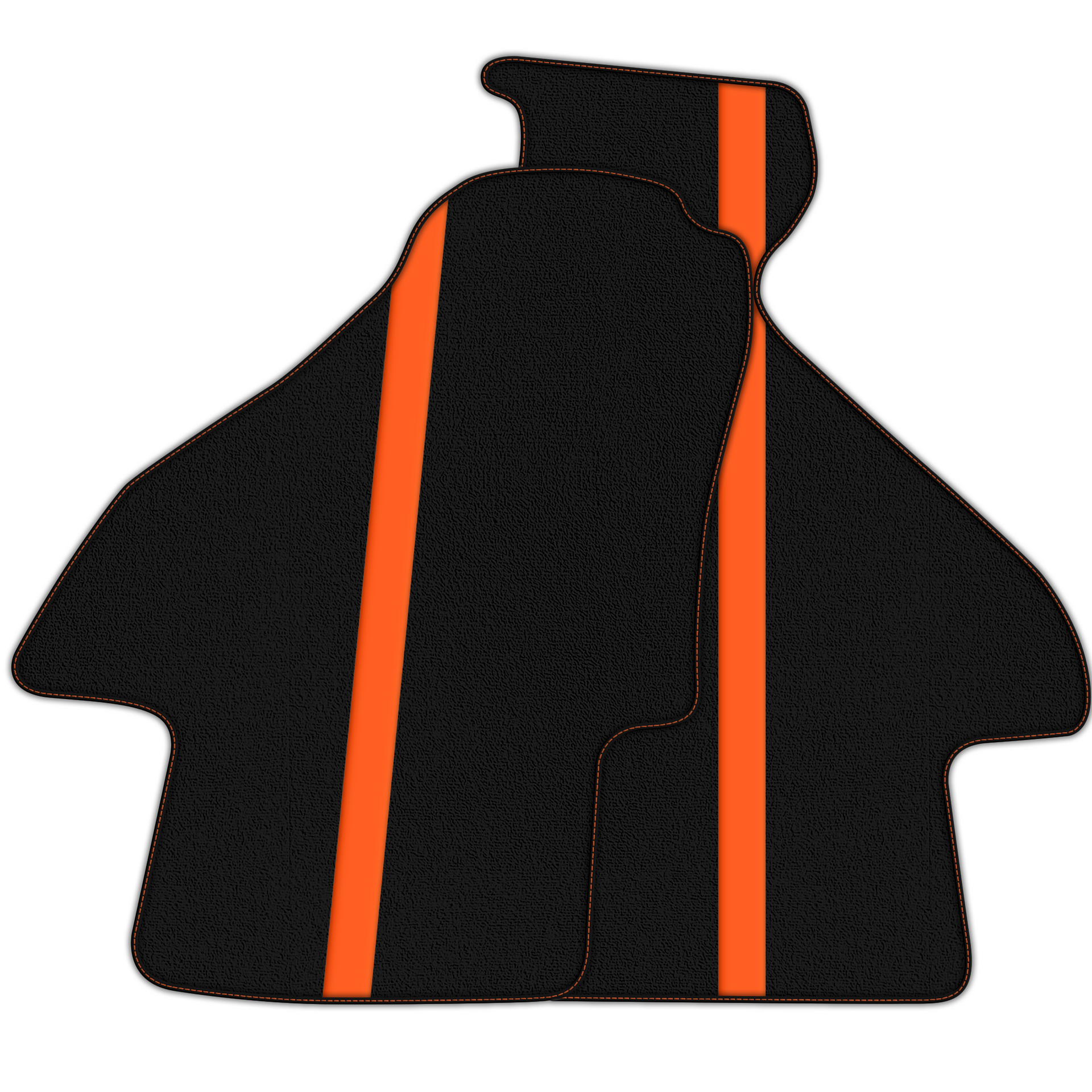 Stylish Premium Black Floor Mats for Ferrari Mondial (1980-1993)