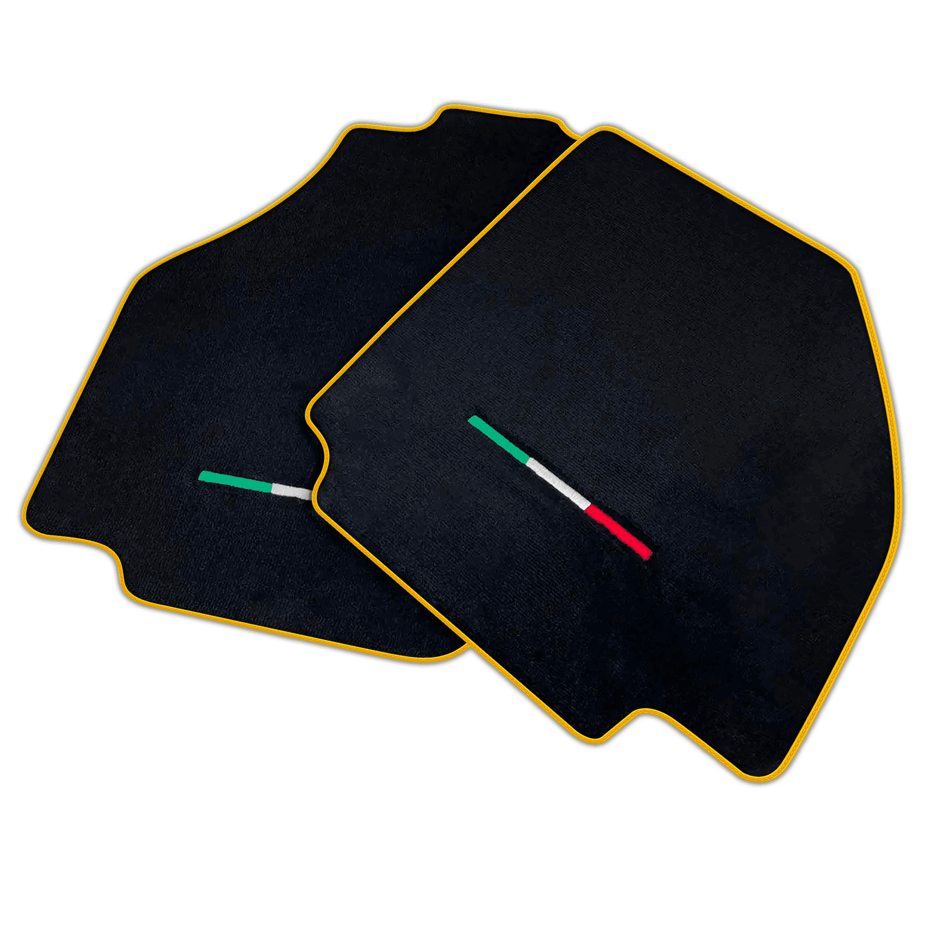 Black Floor Mats for Ferrari 488 Pista Spider (2019-2021) | Various Trim Colors
