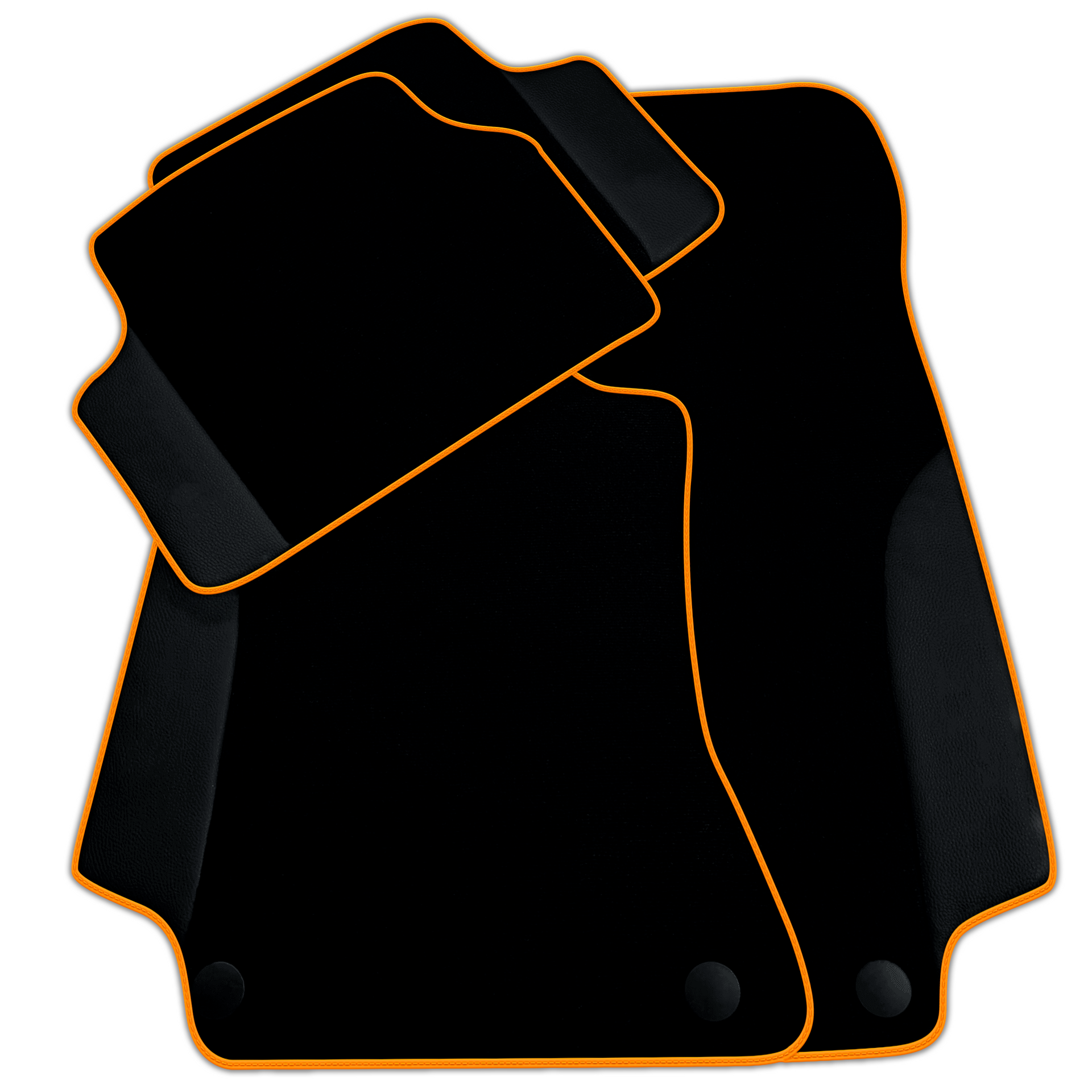 Customizable Black Floor Mats For Mercedes Benz A-Class W177 Hatchback AMG (2018-2023)