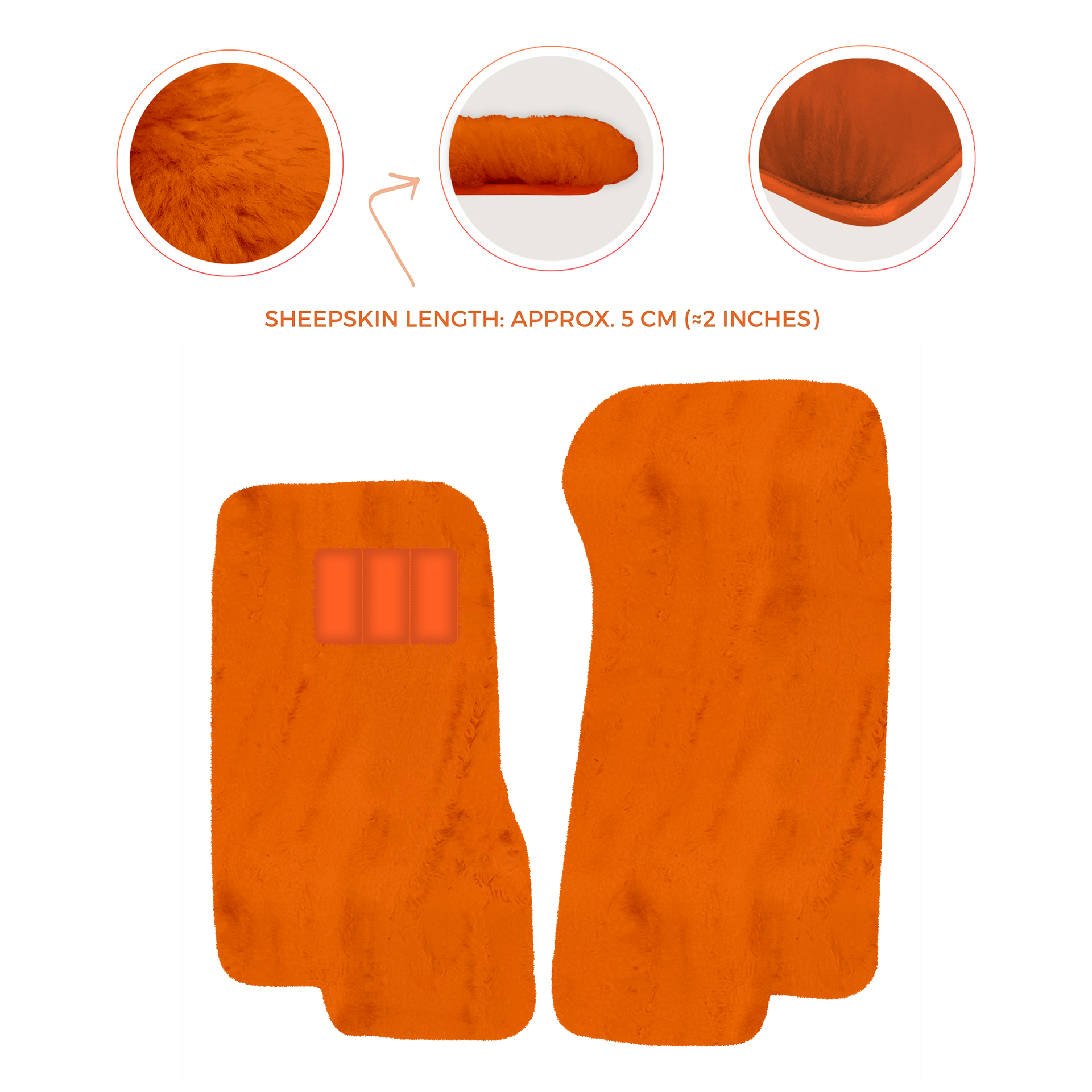 Luxury Sheepskin Floor Mats for Aston Martin V8 Coupe Special Volante (96-03)