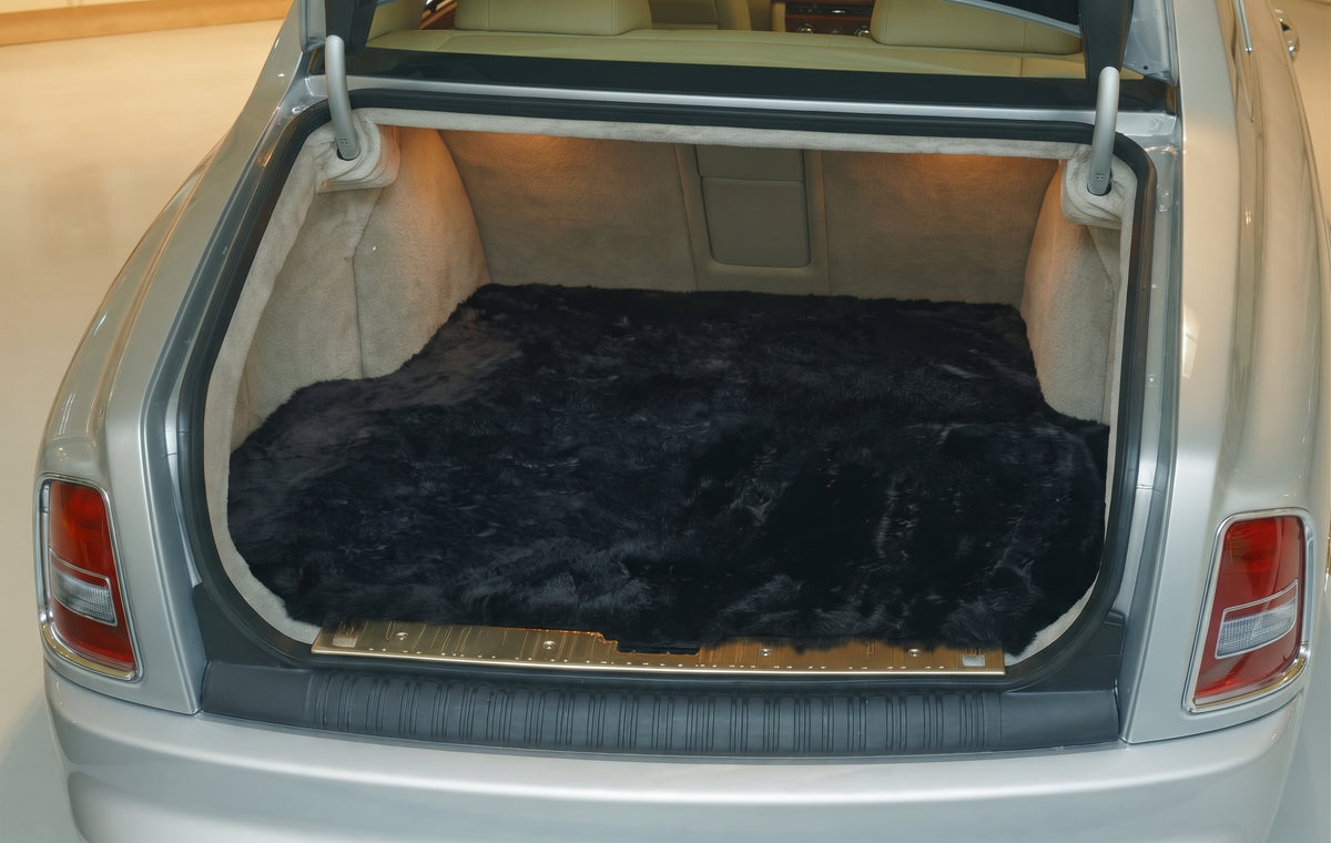 Fußmatten aus Schaffell in Ingwerfarbe für Rolls-Royce Phantom Sedan (2003-2016)