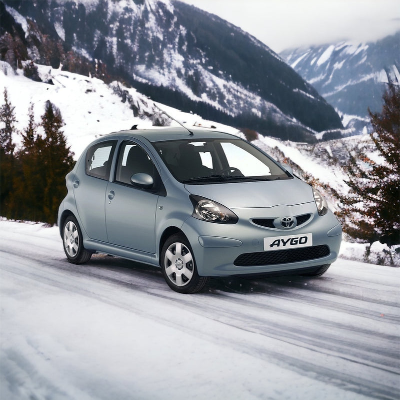 Tapis de sol haut de gamme Autowin pour Toyota Aygo Hatchback (2005-2009)