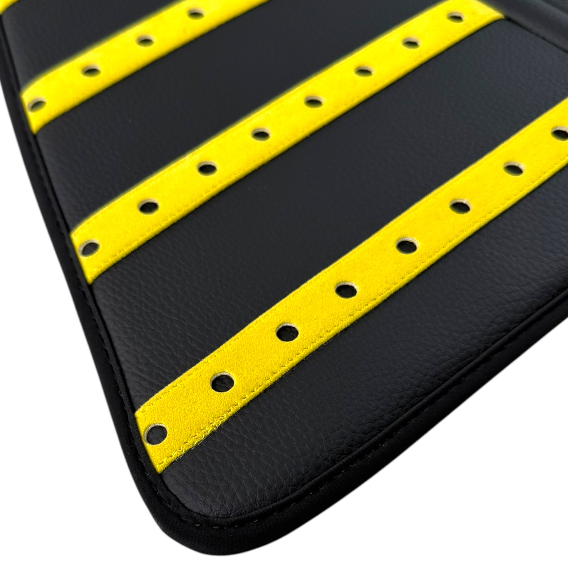 Premium Gray Leather Floor Mats for Ferrari SF90 Stradale (2019-2024)