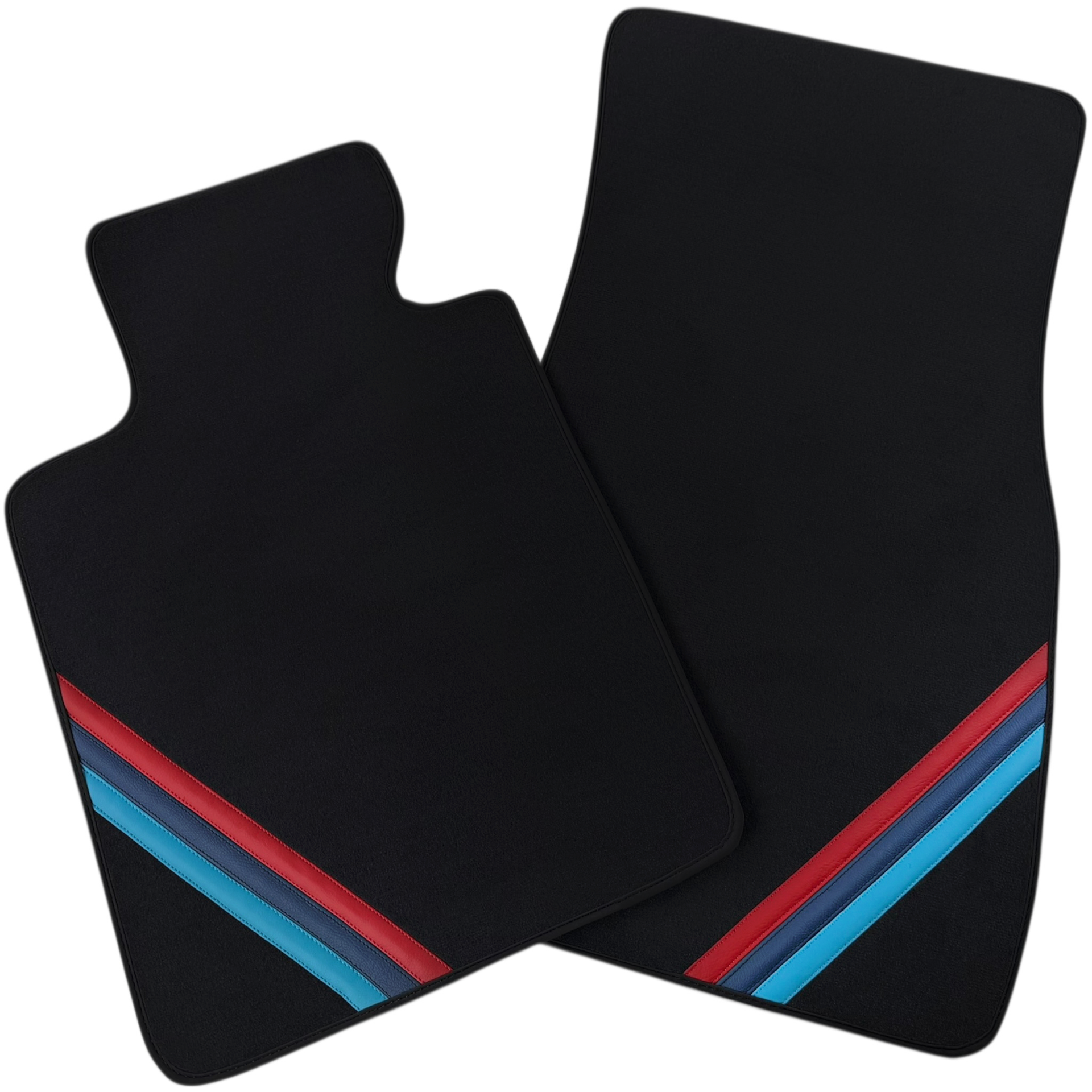 Customizable M-Performance Colors Black Floor Mats for BMW iX (2022-2024)