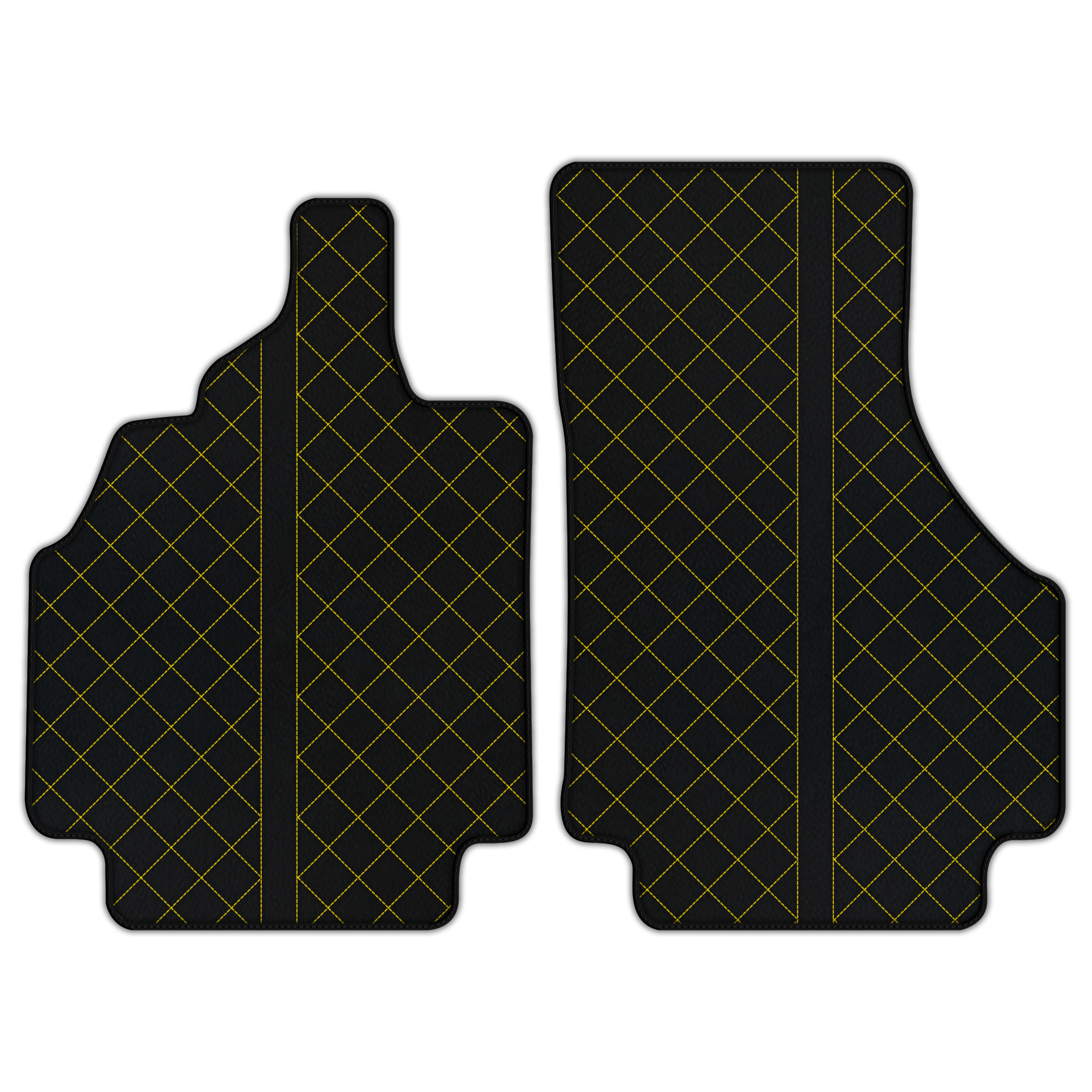 Customizable Leather Floor Mats for Audi R8 2007-2015 - AW38 Pattern