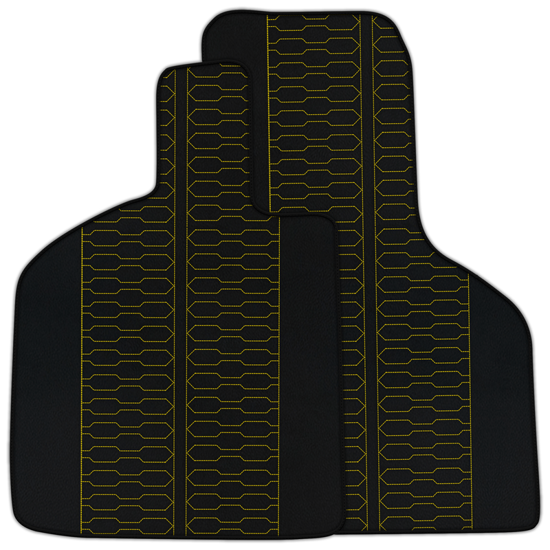 Anpassbare Lederfußmatten mit ER56-Muster für Lamborghini Huracan STO (2021-2024)