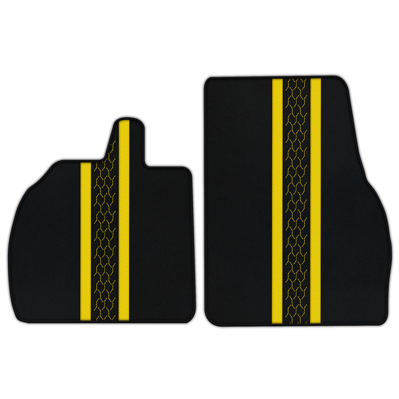 Customizable Leather Floor Mats with AW20 Pattern for Lamborghini Revuelto (2024-2025)