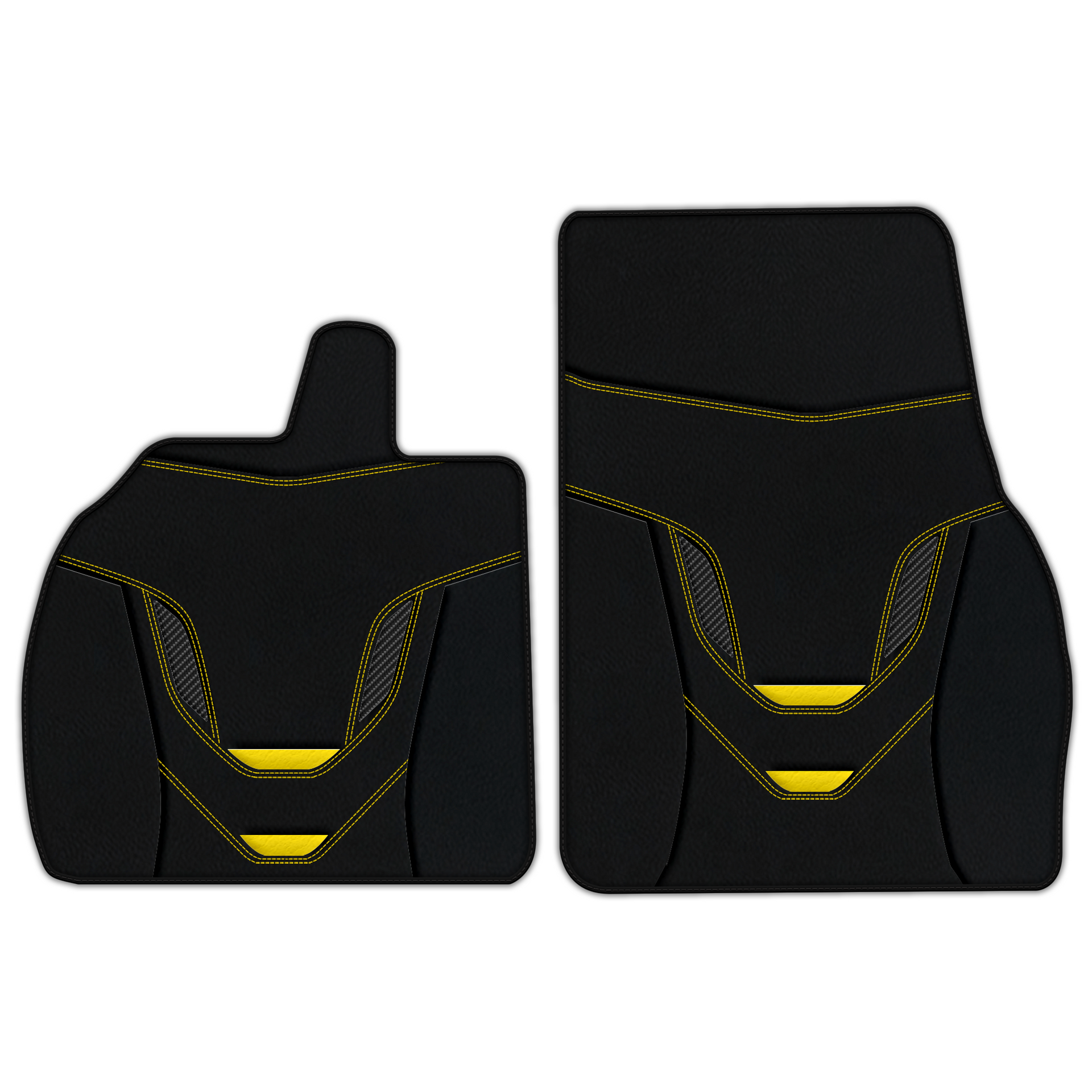 Custom Leather Floor Mats for Lamborghini Revuelto - AW25 Pattern