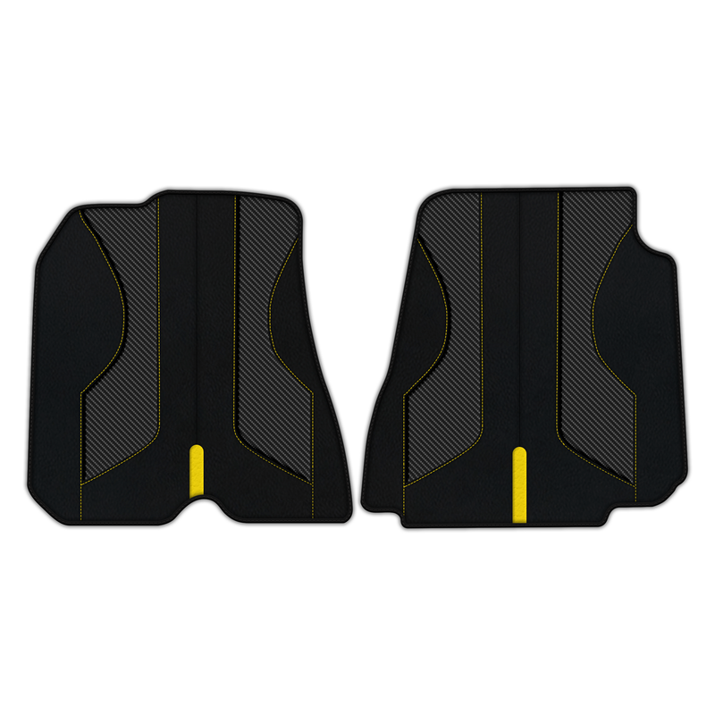 Customizable Leather Floor Mats with AW35 Pattern for Ferrari F12 Berlinetta (2012-2022)