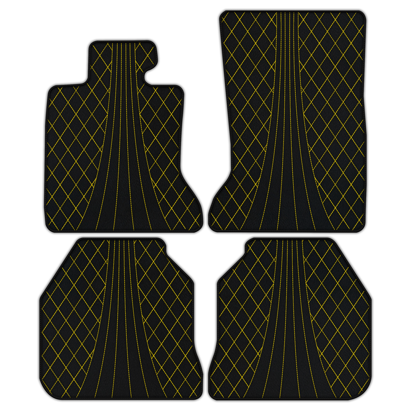 Customizable Leather Floor Mats with AW14 Pattern for Rolls Royce Ghost Series I (2010–2020)