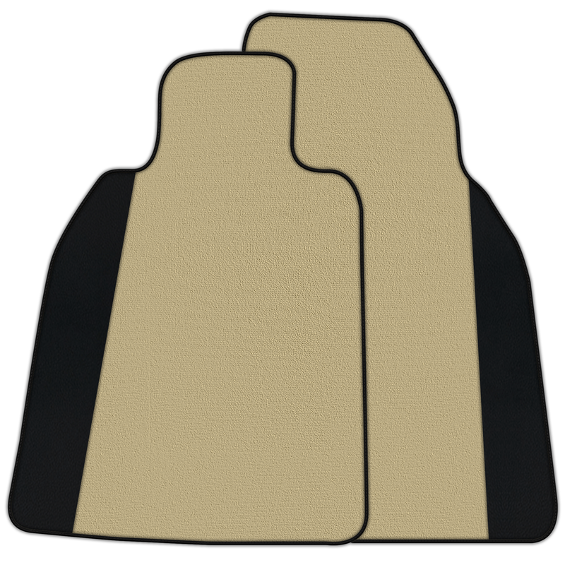 Customizable Floor Mats From Carpet With Leather for Porsche 986 Boxster (1996-2004)