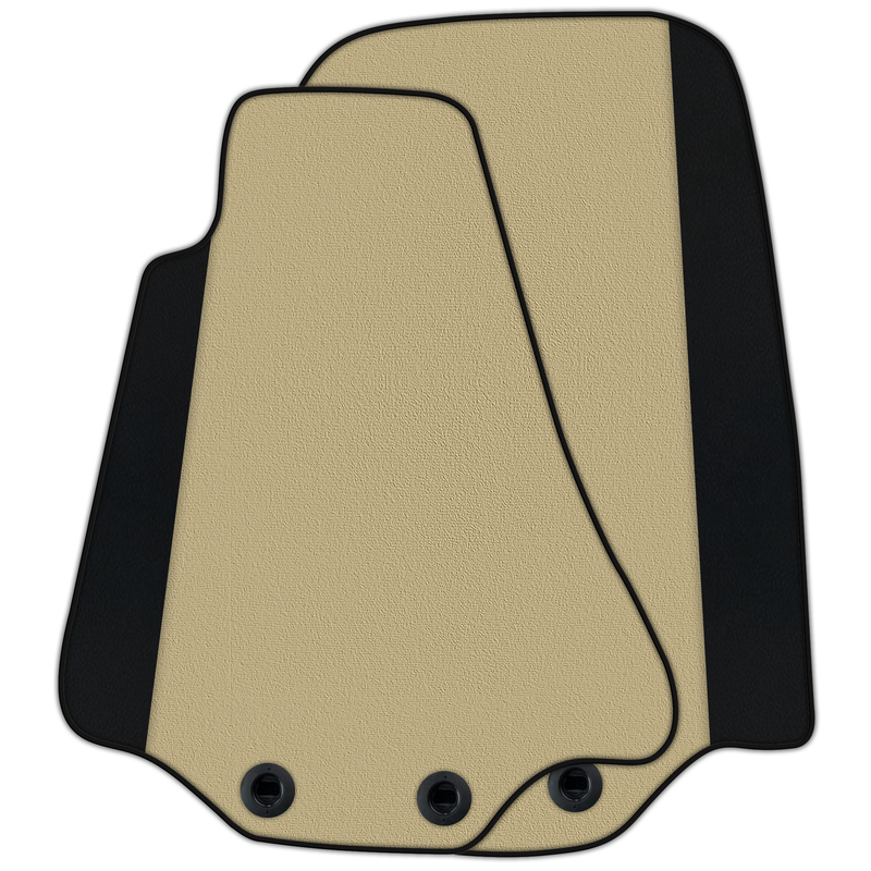 Customizable Floor Mats From Carpet With Leather for Aston Martin DB9 (2004-2016)