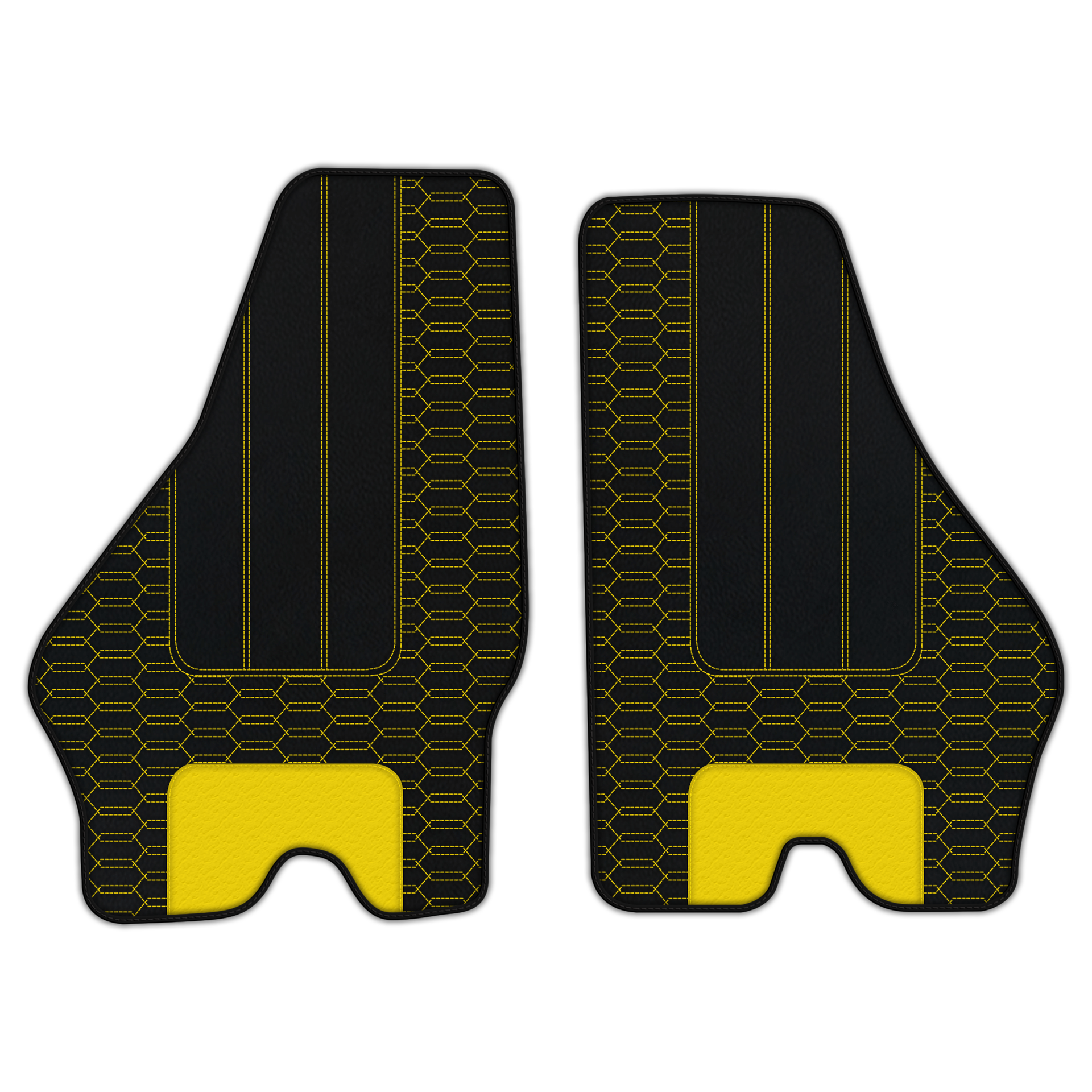 Premium Custom Leather Floor Mats for Lamborghini Jalpa (1981-1988)