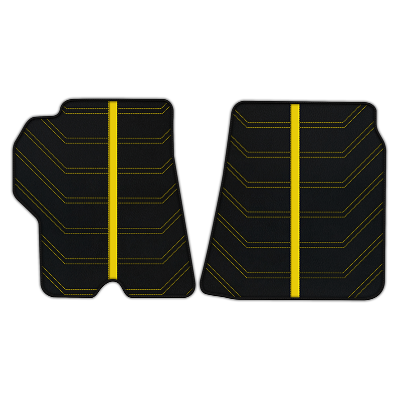 Anpassbare Lederfußmatten A1 Edition für Ferrari California (2008-2014)