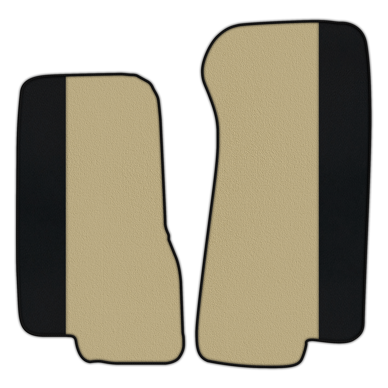Customizable Floor Mats From Carpet With Leather for Aston Martin DB7 Volante (1996-2003) Convertible