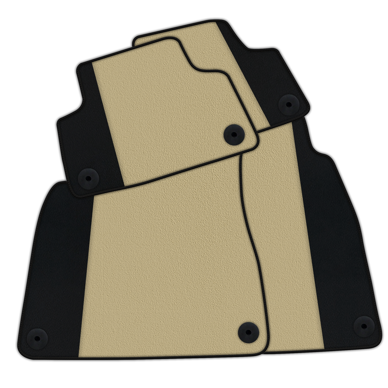 Anpassbare Fußmatten aus Teppich mit Leder für Bentley Bentayga (2015-2023)