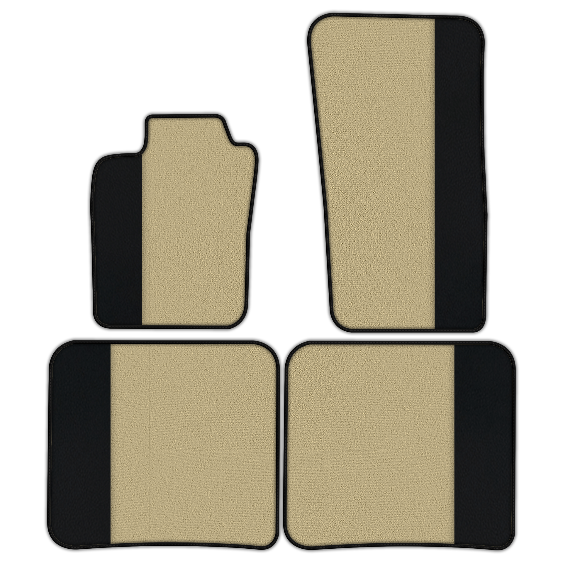 Personalisierbare Leder-Kofferraummatten mit Einzel-Diamantmuster für Bentley Flying Spur (2019-2023) - AutoWin