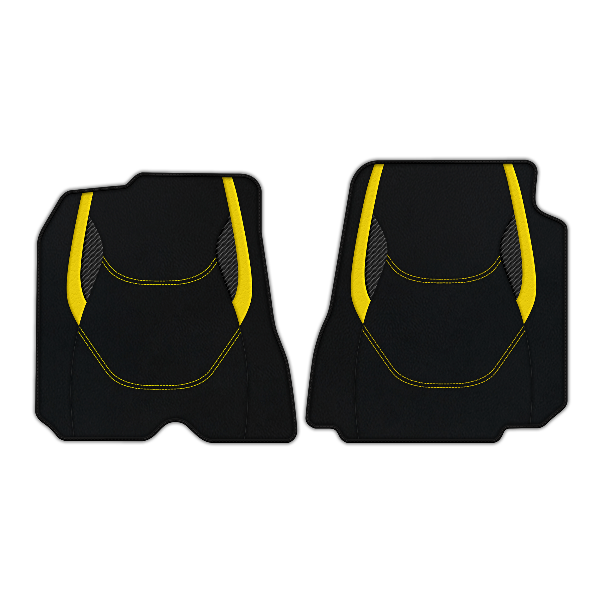 Custom Leather Floor Mats for Ferrari 812 GTS - AW23 Pattern