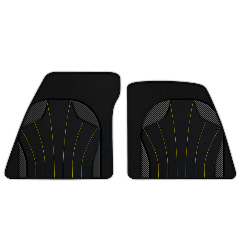 Customizable Leather Floor Mats with AW38 Pattern for Ferrari 296 GTS (2022-2025)