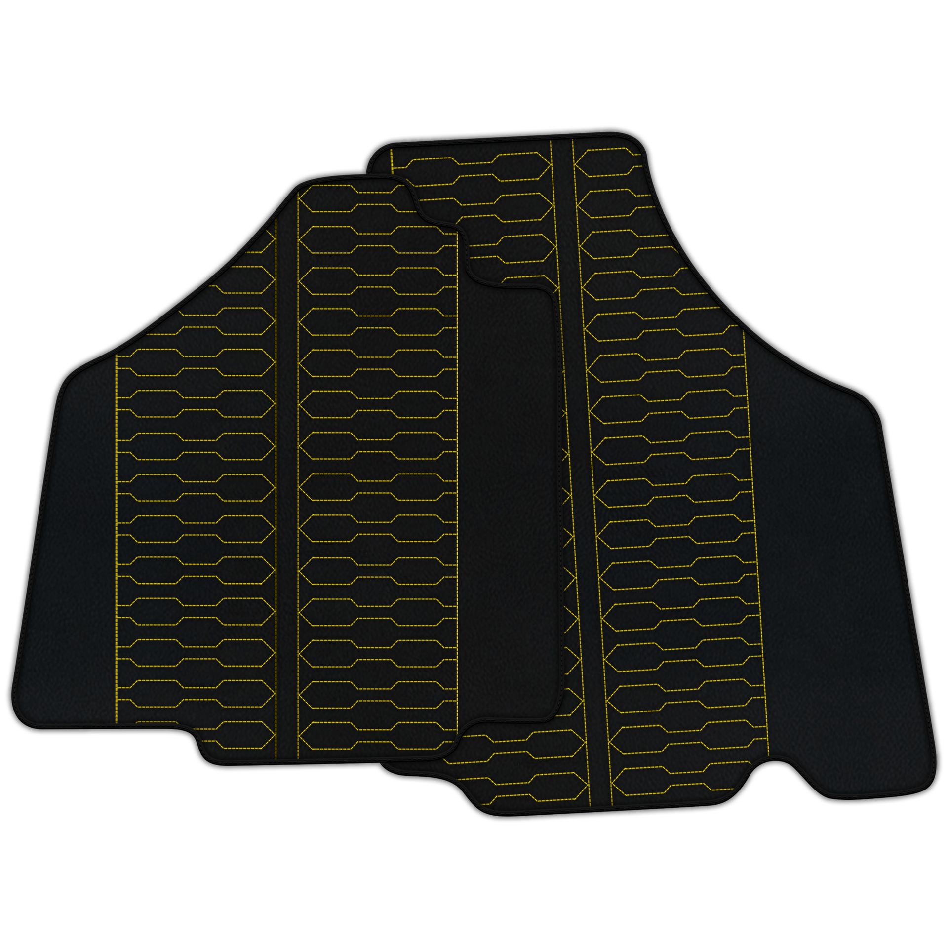Custom Leather Floor Mats for Lamborghini Aventador SV (2012-2022)