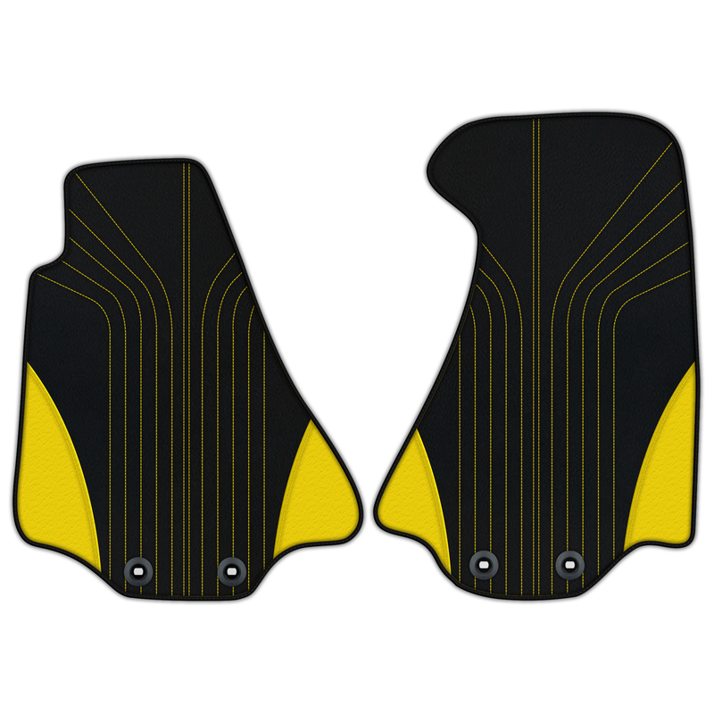 Anpassbare Lederfußmatten mit AW02-Muster für Aston Martin DB9 (2004-2016)
