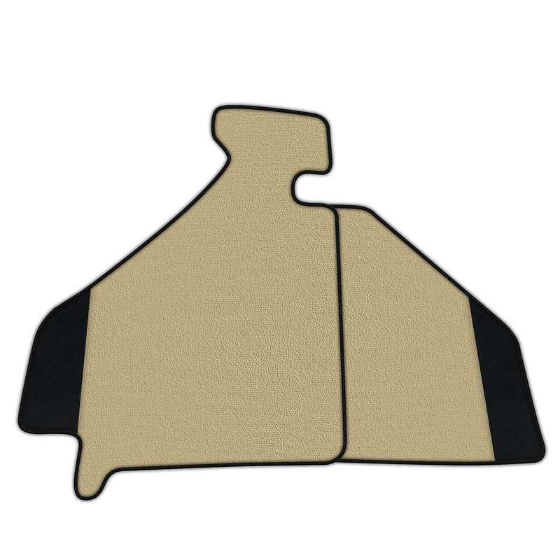 Anpassbare Fußmatten aus Teppich mit Leder für Ferrari F355 (1994-1999)