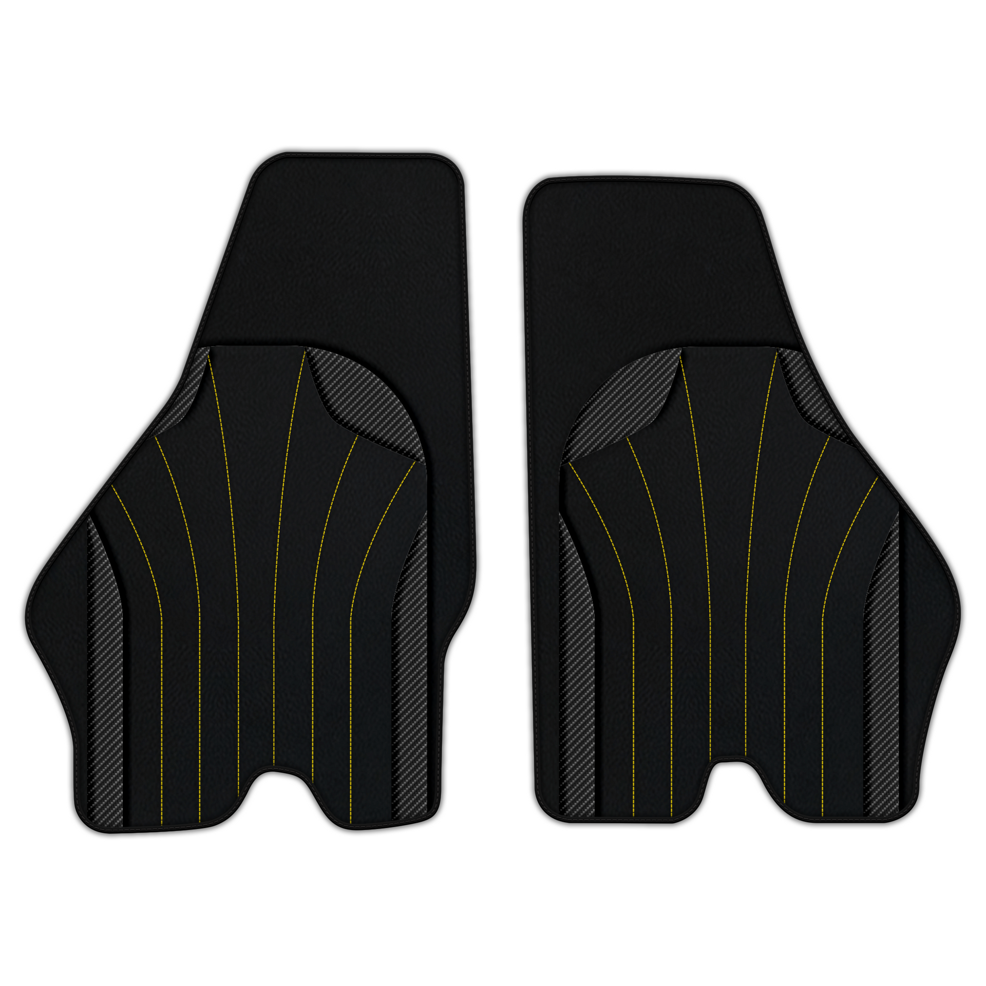 Customizable Leather Floor Mats for Lamborghini Jalpa (1981-1988)