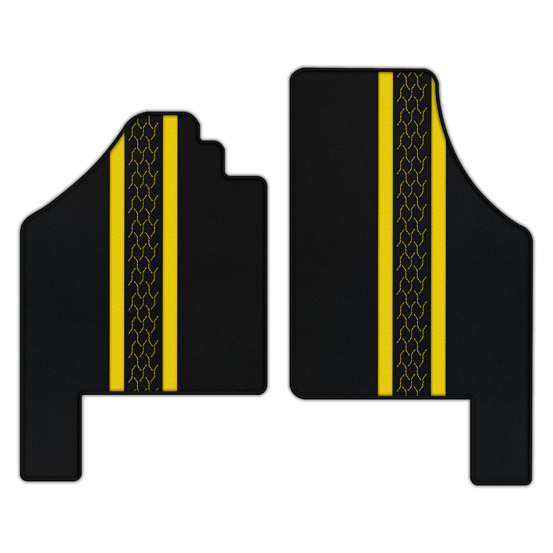 Customizable Leather Floor Mats for Lamborghini Murcielago 2001-2010