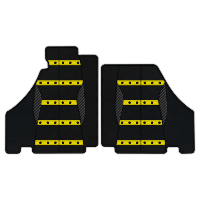 Customizable Leather Floor Mats with AW22 Pattern for Ferrari 360 (1999-2005)