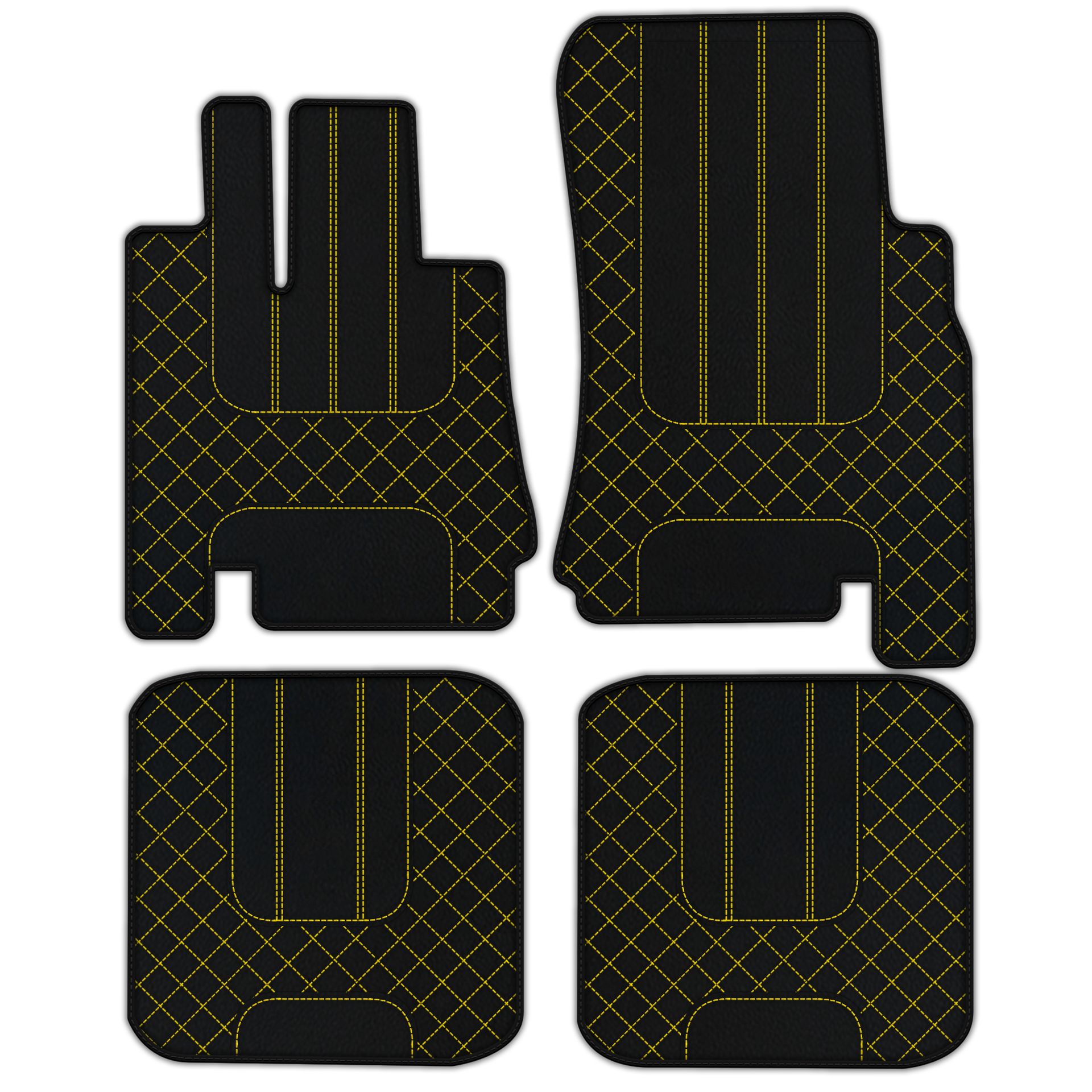 Premium Custom Leather Floor Mats for Bentley Arnage T (1998-2009)