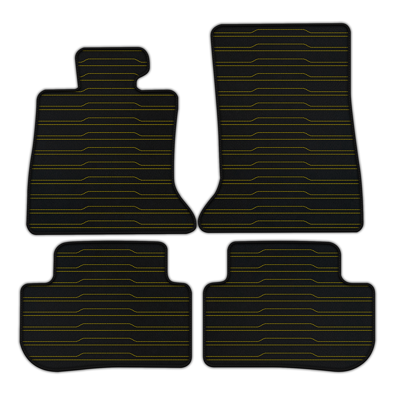 Customizable Leather Floor Mats with AW06 Pattern for Rolls Royce Wraith (2013–2023)