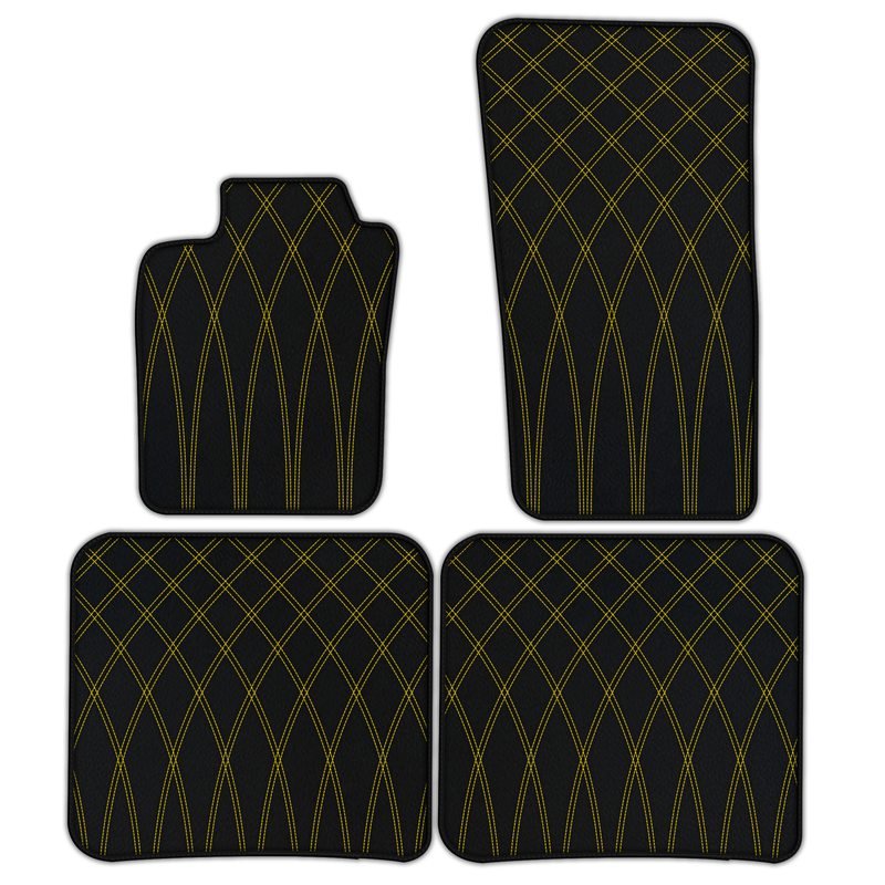 Customizable Leather Floor Mats with AW34 Pattern for Bentley Flying Spur (2019-2023)