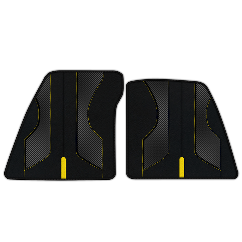 Customizable Leather Floor Mats with AW35 Pattern for Ferrari SF90 Stradale (2019-2024)