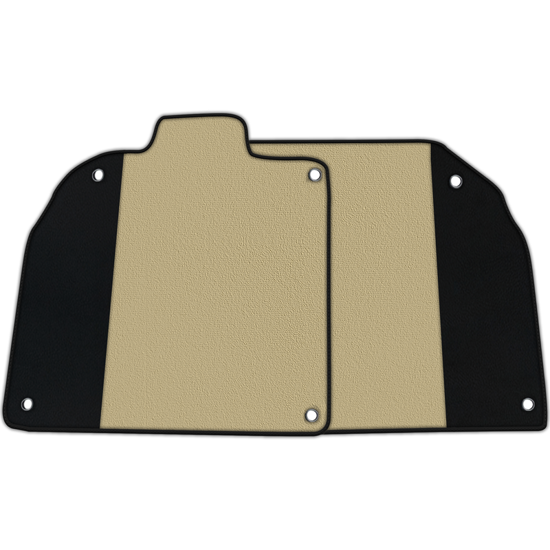 Personalisierbare Fußmatten aus Teppich mit Leder für Lamborghini Sian (2020-2022)