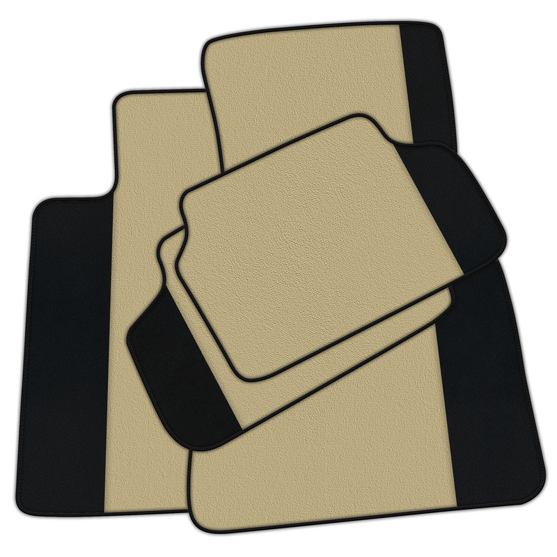 Individualisierbare Fußmatten aus Teppich mit Leder für BMW iX1 - U11 SUV