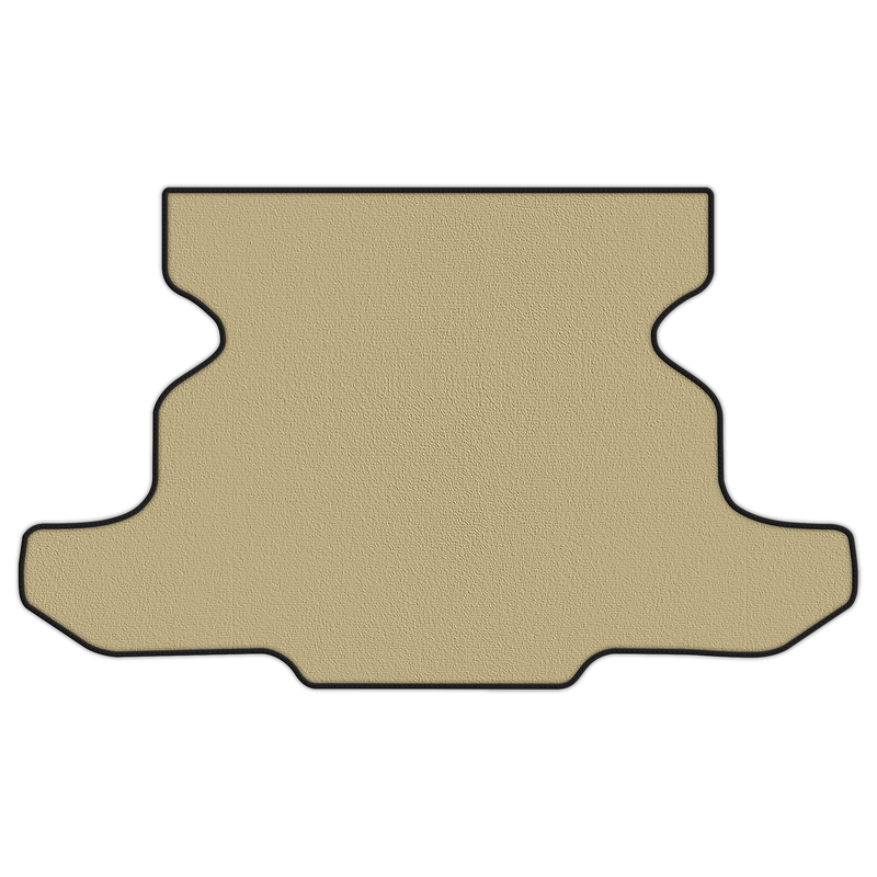 Anpassbare Kofferraum-Fußmatten aus Teppich für Chevrolet Corvette C5 (1997-2004)