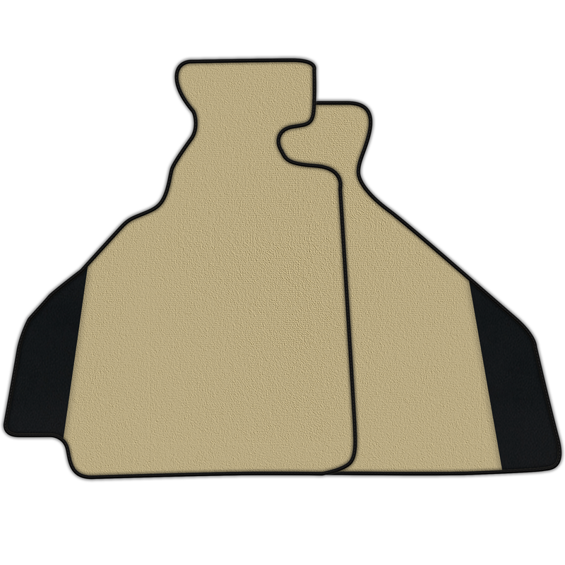 Individualisierbare Fußmatten aus Teppich mit Leder für Ferrari 348 TS (1989-1995)