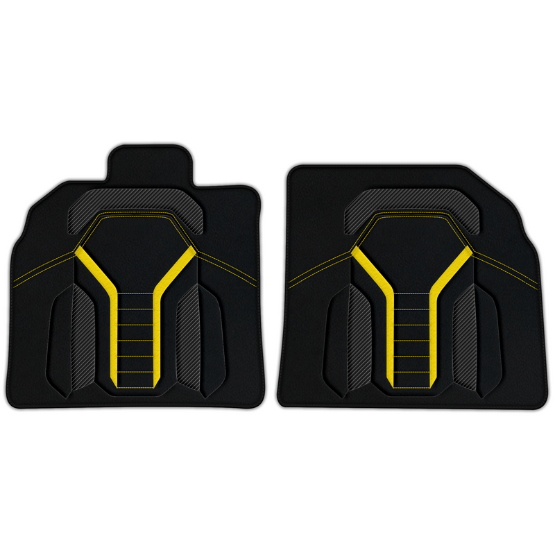 Customizable Leather Floor Mats with AW47 Pattern for Lamborghini Centenario (2016-2017)