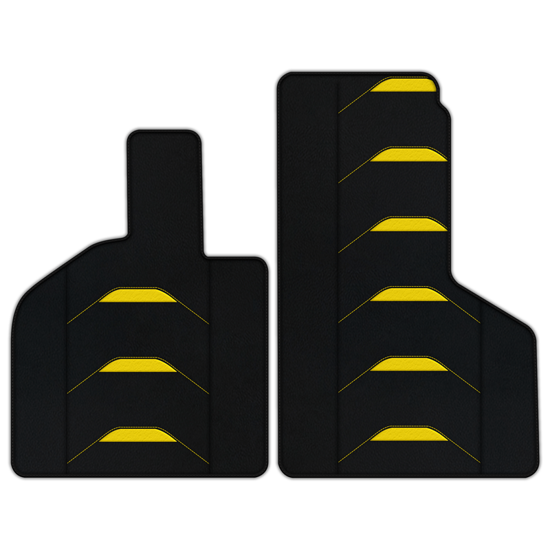 Customizable Leather Floor Mats with AW24 Pattern for Lamborghini Huracan Sterrato (2023-2024)