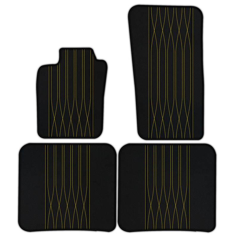 Customizable Leather Floor Mats with AW33 Pattern for Bentley Flying Spur (2019-2023)
