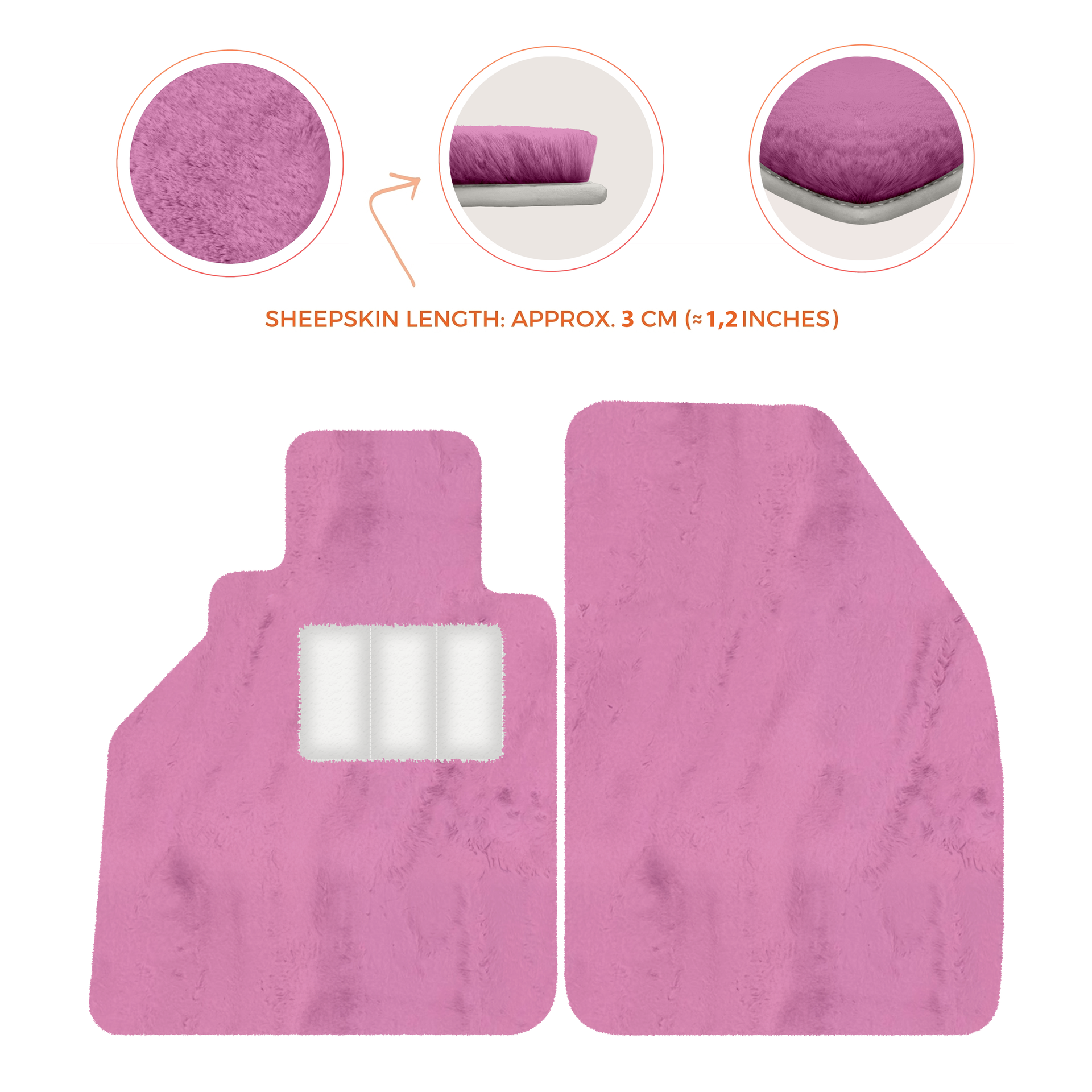 Dark Blue Floor Mats for Porsche 986 Boxster (1996-2004) with Leather - AutoWin