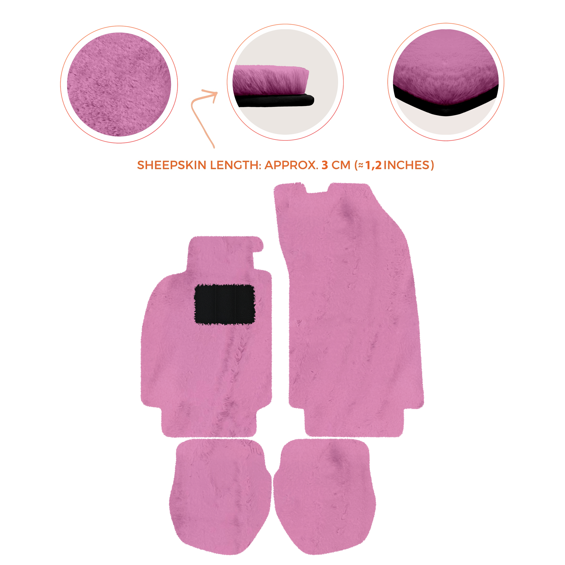 Tapis de voiture noirs pour Porsche 964 (1989-1994) avec carbone | ER56 Performance - AutoWin